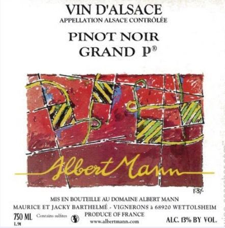 Domaine Albert Mann Pinot Noir Grand P