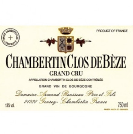 Domaine Armand Rousseau Chambertin Clos de Beze Grand Cru