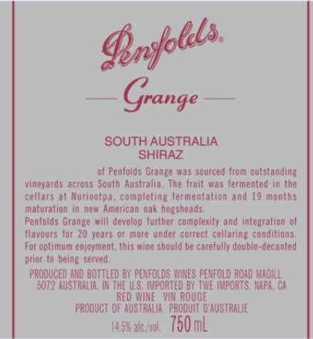 Penfolds Grange