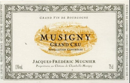 Domaine Jacques Frederic Mugnier Clos de la Marechale 1er Cru
