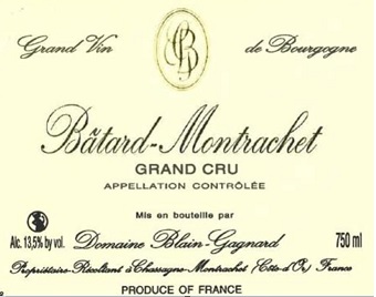Domaine Blain Gagnard Batard Montrachet Grand Cru