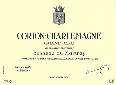 Domaine Bonneau du Martray Corton Charlemagne Grand Cru