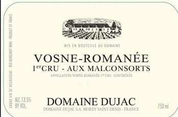 Domaine Dujac Aux Malconsorts 1er Cru