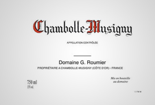 Domaine G. Roumier Chambolle Musigny