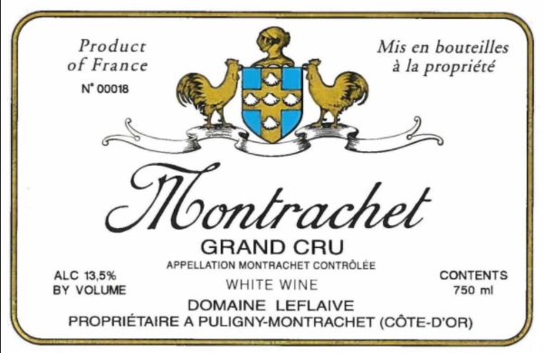 Domaine Leflaive Chevalier Montrachet Grand Cru