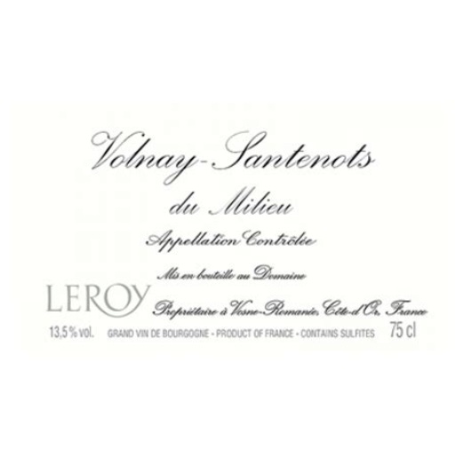 Maison Leroy Volnay 1er Cru Santenots