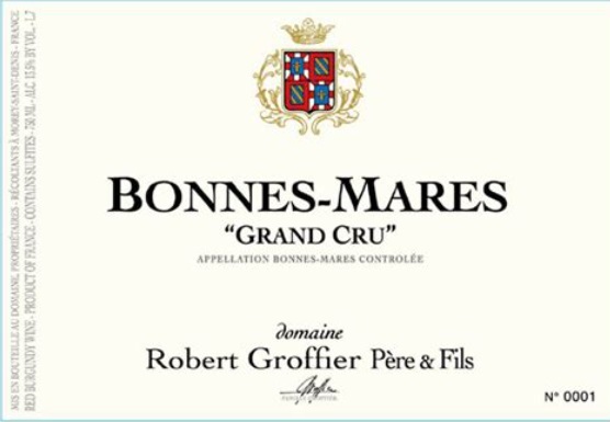 Domaine Robert Groffier Bonnes Mares Grand Cru