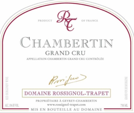 Domaine Rossignol Trapet Chambertin Grand Cru