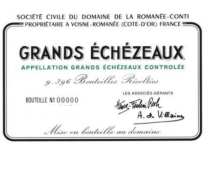 DRC Grands Échézeaux Grand Cru