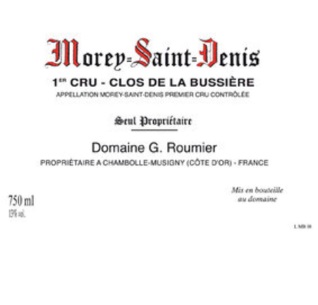 Domaine G. Roumier Clos de la Bussiere 1er Cru