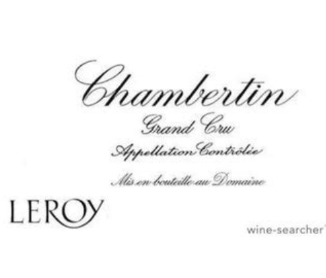 Domaine Leroy Chambertin Grand Cru