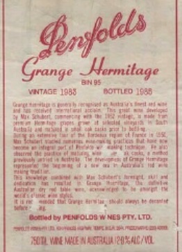 Penfolds Grange 