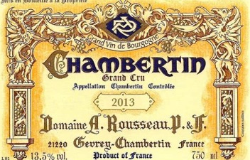 Domaine Armand Rousseau Chambertin Grand Cru 