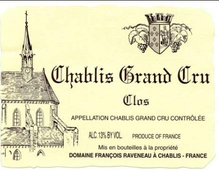 Domaine Francois Raveneau Les Clos Chablis Grand Cru