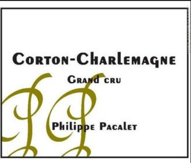 Philippe Pacalet Corton Charlemagne Grand Cru