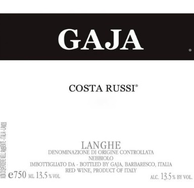 Gaja Costa Russi Langhe Barbaresco