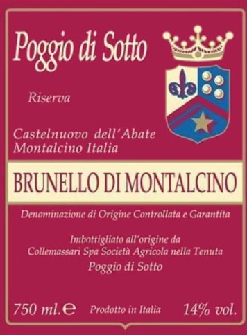 Poggio di Sotto Brunello di Montalcino