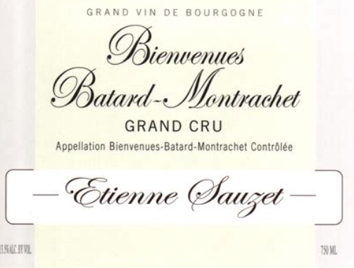 Domaine Etienne Sauzet Bienvenues Batard Montrachet Grand Cru