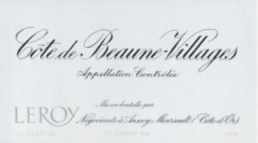 Maison Leroy Cote de Beaune Village
