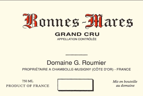 Domaine G. Roumier Bonnes Mares Grand Cru