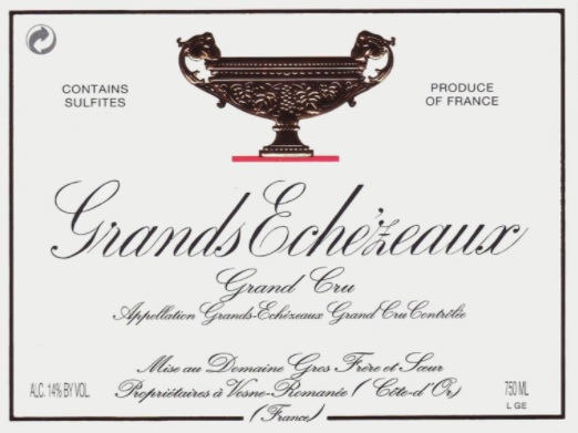 Domaine Gros Frère et Soeur Grands Echezeaux Grand Cru