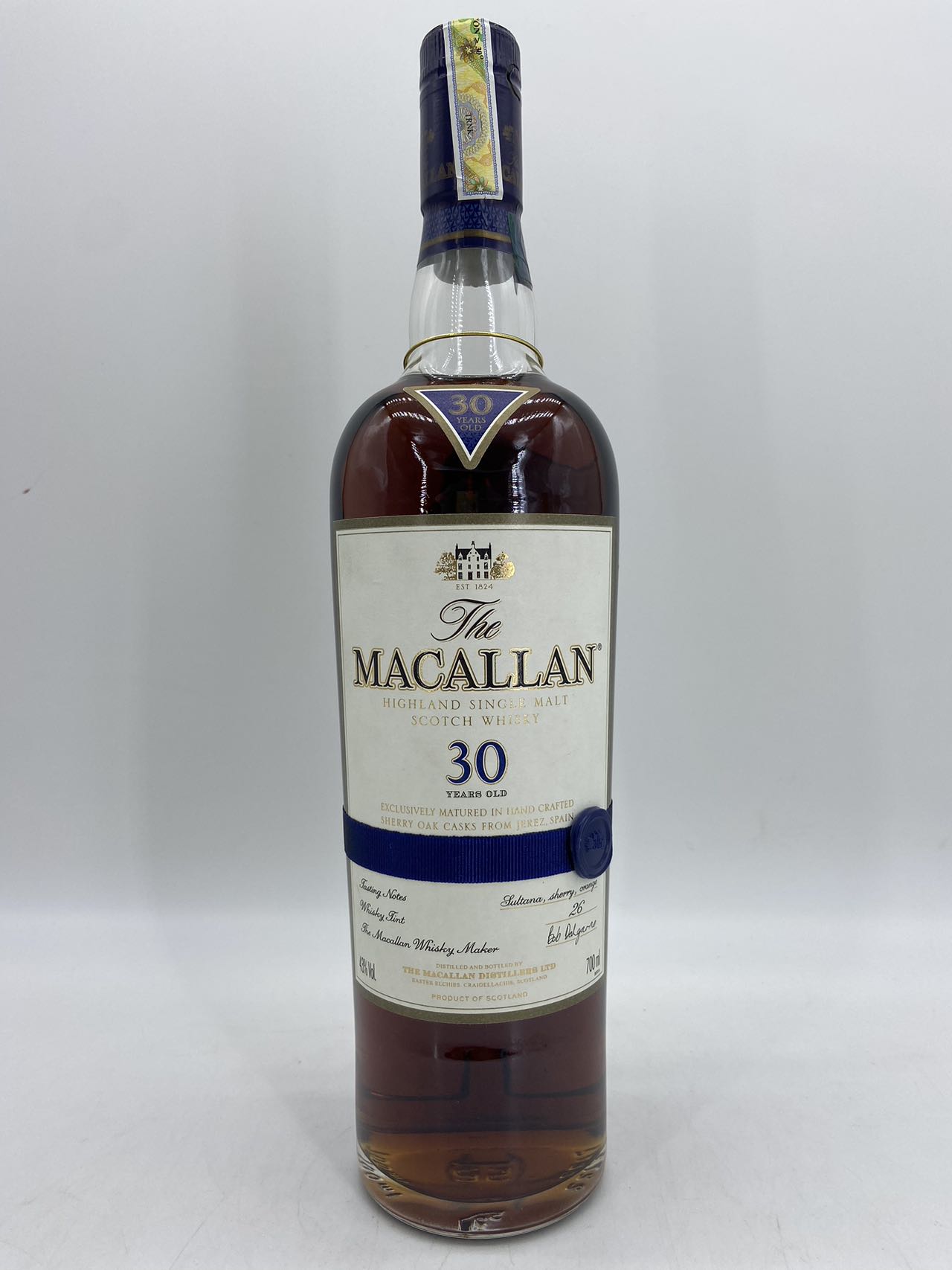 Macallan Sherry Oak 30 Years Old NV