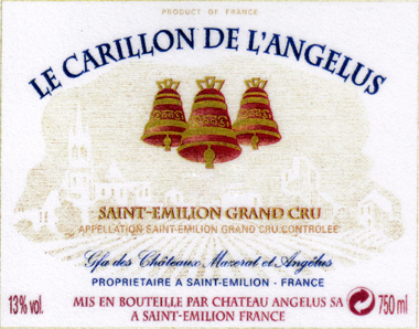 Château Angelus Le Carillon de I'Angelus  