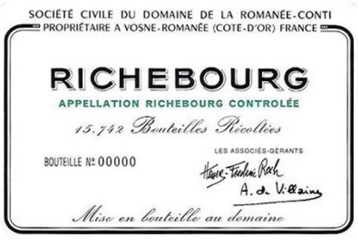 DRC Richebourg Grand Cru  